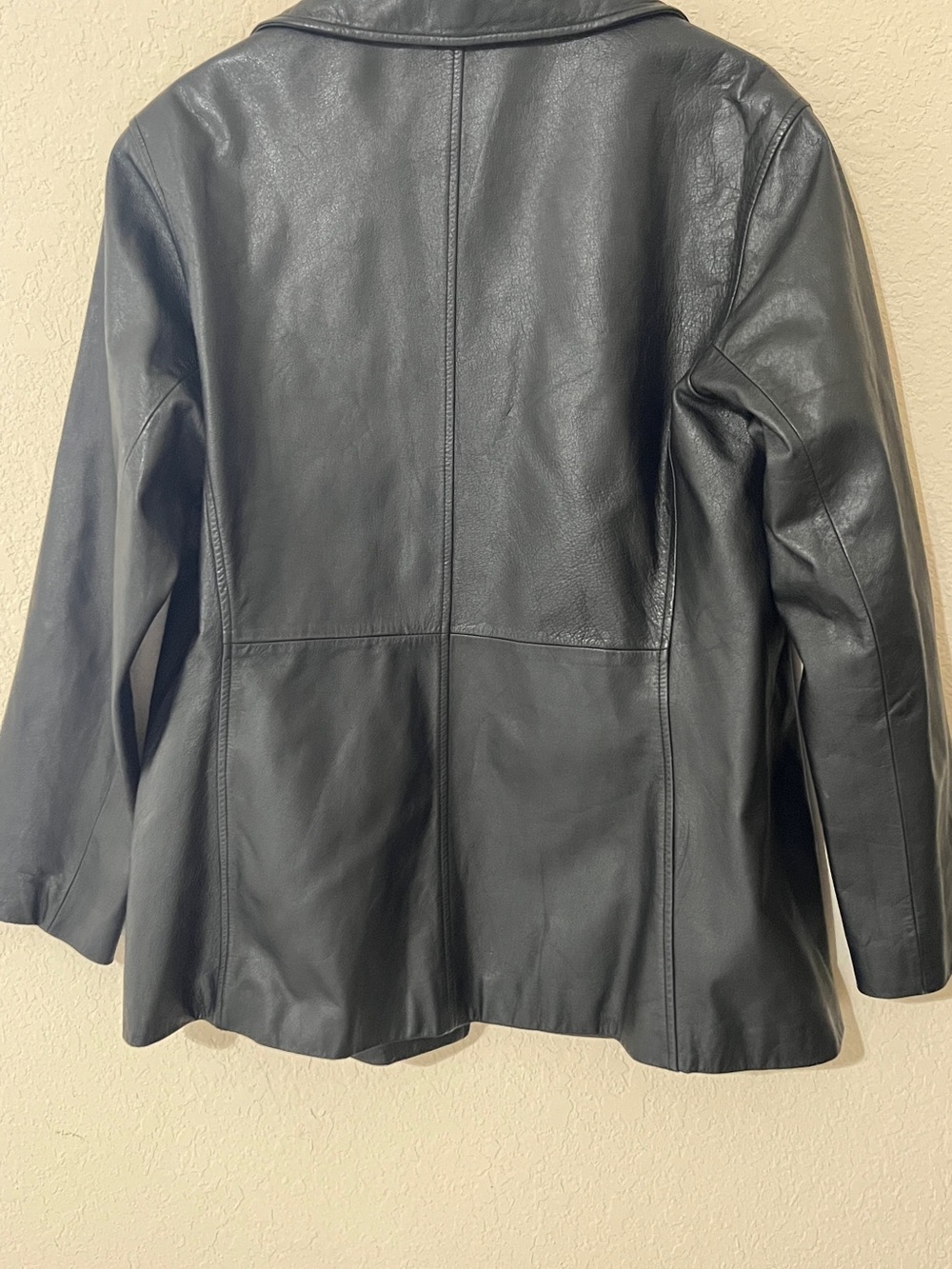 Wilsons Leather Black Leather Blazer Jacket for Women - Picture 8 of 10